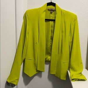 Charlie Jade Neon Green Blazer
